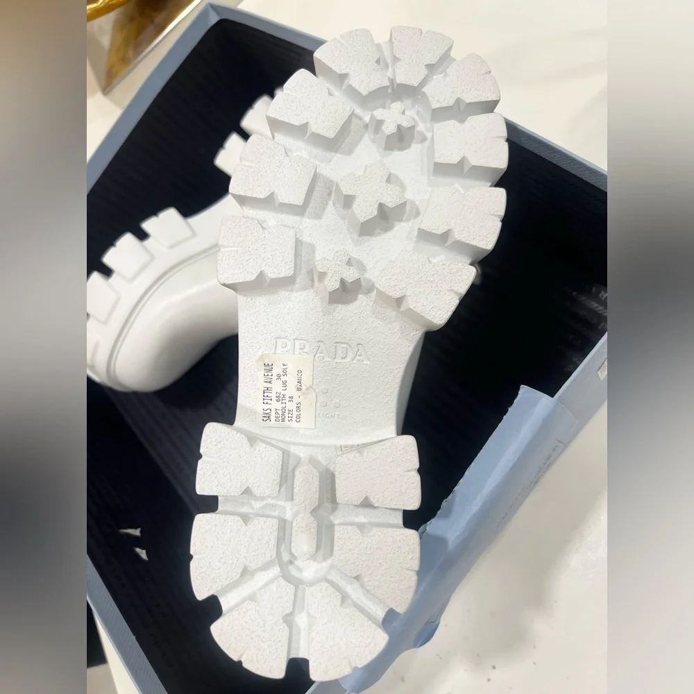 Prada Monolith Chelsea Boots - Picture 8 of 10